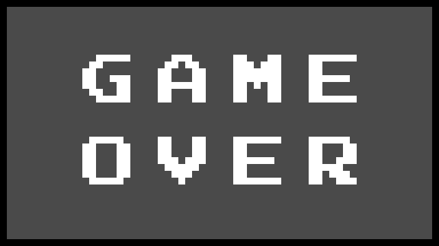 [22d2dc] GameOver