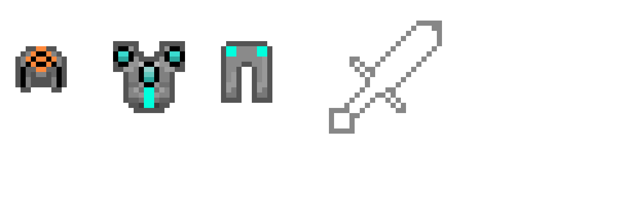 netherite armor so far