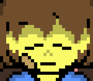 [7ce906] Scared frisk noises. -HorrorTale Sans