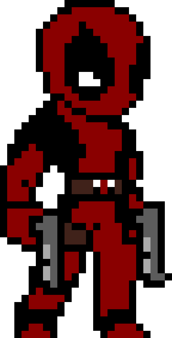 Deadpool Pixel Art