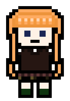[60e21a] Danganronpa Pixel Sprite Base