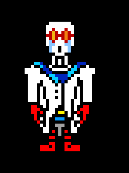 [9664c4] Inverted Fate Papyrus Genocide Sprite