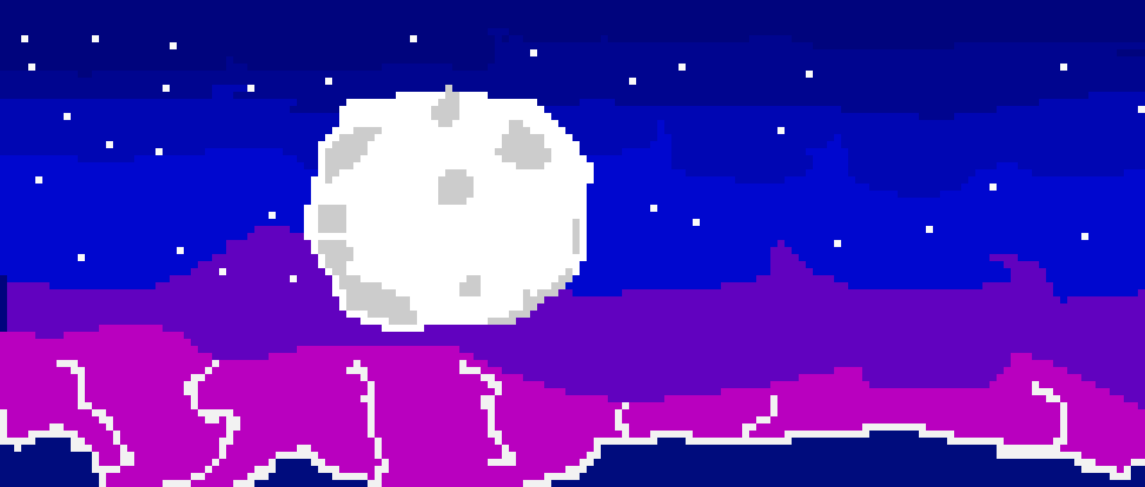 [209ee5] Nighttime beach landscape