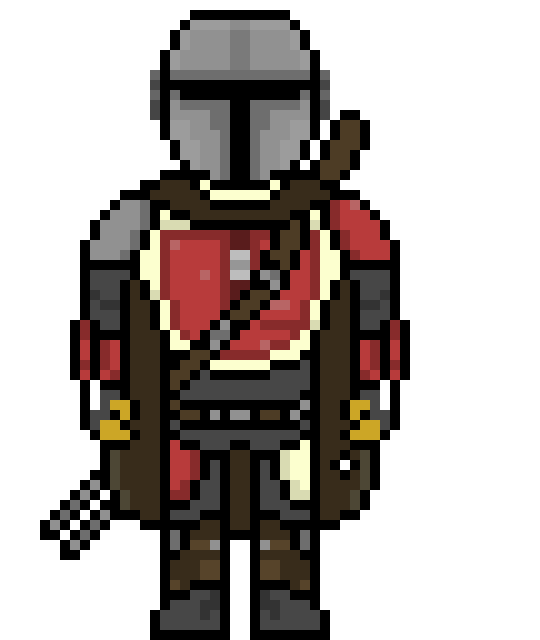 [a81234] -walks towards tie fighter with amban rifle in hands-